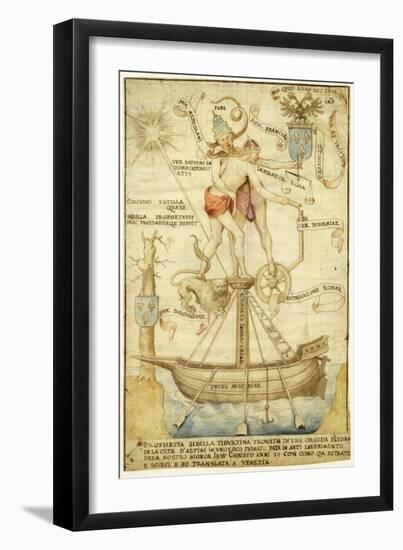 The Fight Against the Papacy and the Empire, 16th Century-null-Framed Giclee Print