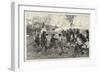 The Fight at Concord Bridge-F.c. Yohn-Framed Art Print