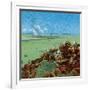 'The Fight at Paardeberg', 1900-Unknown-Framed Giclee Print