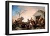 The Fight at the Venta Nueva, 1777-Francisco de Goya-Framed Giclee Print