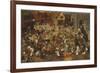 The Fight Between Carnival and Lent-Pieter Bruegel the Elder-Framed Giclee Print