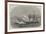 The Fight Between the Alabama and the Kearsarge-Edwin Weedon-Framed Giclee Print