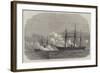 The Fight Between the Alabama and the Kearsarge-Edwin Weedon-Framed Giclee Print