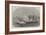 The Fight Between the Alabama and the Kearsarge-Edwin Weedon-Framed Giclee Print