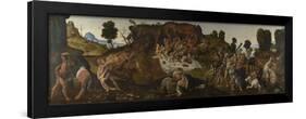 The Fight Between the Lapiths and the Centaurs, C. 1500-1515-Piero di Cosimo-Framed Giclee Print