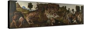 The Fight Between the Lapiths and the Centaurs, C. 1500-1515-Piero di Cosimo-Stretched Canvas