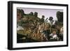 The Fight Between the Lapiths and the Centaurs-Piero di Cosimo-Framed Giclee Print