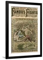 The Fight Between Tom Spring and Bill Neat, 1823-Pugnis-Framed Giclee Print