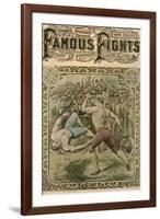 The Fight Between Tom Spring and Bill Neat, 1823-Pugnis-Framed Giclee Print