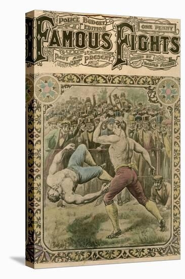 The Fight Between Tom Spring and Bill Neat, 1823-Pugnis-Stretched Canvas