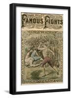 The Fight Between Tom Spring and Bill Neat, 1823-Pugnis-Framed Giclee Print