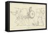 The Fight for the Body of Partoclus-John Flaxman-Framed Stretched Canvas