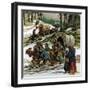 The Fight for the Wild West-Ron Embleton-Framed Premium Giclee Print