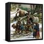 The Fight for the Wild West-Ron Embleton-Framed Stretched Canvas