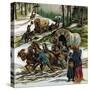 The Fight for the Wild West-Ron Embleton-Stretched Canvas