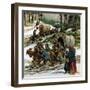 The Fight for the Wild West-Ron Embleton-Framed Giclee Print