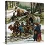 The Fight for the Wild West-Ron Embleton-Stretched Canvas