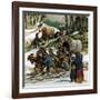 The Fight for the Wild West-Ron Embleton-Framed Giclee Print