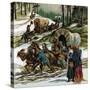 The Fight for the Wild West-Ron Embleton-Stretched Canvas