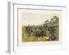 The Fight of the Rhinoceros with the Elefants-null-Framed Giclee Print