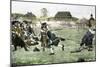 The Fight on Lexington Green, April 19, 1775, Beginning the Revolutionary War-null-Mounted Giclee Print