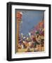 The Fight with the Corsairs, 1937-Sydney George Hulme Beaman-Framed Premium Giclee Print