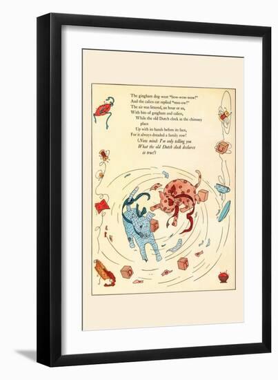 The Fight-Eugene Field-Framed Art Print