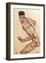 The Fighter, 1913-Egon Schiele-Framed Giclee Print