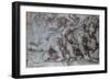 The Fighters, 16th Century-Taddeo Zuccaro-Framed Giclee Print