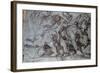 The Fighters, 16th Century-Taddeo Zuccaro-Framed Giclee Print