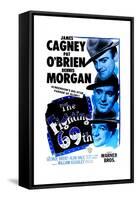 THE FIGHTING 69TH, US poster, from top: James Cagney, Pat O'Brien, George Brent, 1940-null-Framed Stretched Canvas