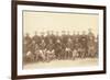 The Fighting 7th Officers-John C.H. Grabill-Framed Premium Giclee Print