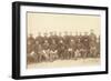 The Fighting 7th Officers-John C.H. Grabill-Framed Art Print