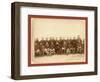 The Fighting 7th Officers-John C. H. Grabill-Framed Giclee Print