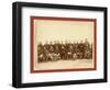 The Fighting 7th Officers-John C. H. Grabill-Framed Giclee Print