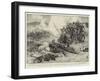 The Fighting at Velestino, Repulse of the Turkish Infantry at Rizomalo-Frank Dadd-Framed Giclee Print