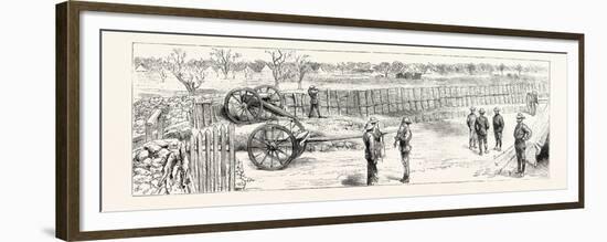 The Fighting Between Portuguese and British South Africa Co.'s Troops in South Africa Incidents Dur-null-Framed Premium Giclee Print