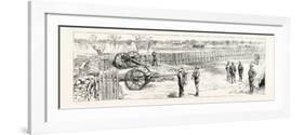 The Fighting Between Portuguese and British South Africa Co.'s Troops in South Africa Incidents Dur-null-Framed Giclee Print