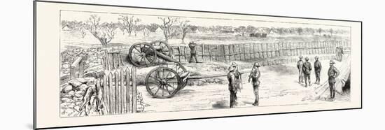 The Fighting Between Portuguese and British South Africa Co.'s Troops in South Africa Incidents Dur-null-Mounted Giclee Print