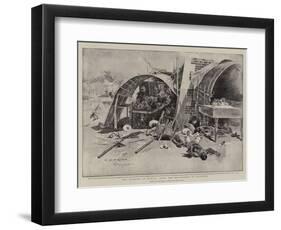 The Fighting in Manila, after the Engagement at Calumpit-Charles Edwin Fripp-Framed Giclee Print