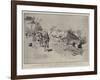 The Fighting in Manila, the Insurgent Trenches after the Engagement at the Bagbag River-Charles Edwin Fripp-Framed Giclee Print