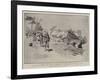 The Fighting in Manila, the Insurgent Trenches after the Engagement at the Bagbag River-Charles Edwin Fripp-Framed Giclee Print