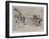 The Fighting in Manila, the Insurgent Trenches after the Engagement at the Bagbag River-Charles Edwin Fripp-Framed Giclee Print