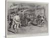 The Fighting in Manila, United States Troops in Action at Calumpit-Charles Edwin Fripp-Stretched Canvas