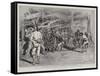 The Fighting in Manila, United States Troops in Action at Calumpit-Charles Edwin Fripp-Framed Stretched Canvas