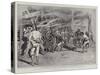 The Fighting in Manila, United States Troops in Action at Calumpit-Charles Edwin Fripp-Stretched Canvas