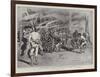 The Fighting in Manila, United States Troops in Action at Calumpit-Charles Edwin Fripp-Framed Giclee Print