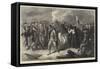 The Fighting in Paris, Communist Prisoners-null-Framed Stretched Canvas