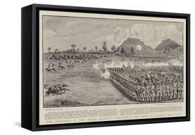The Fighting in the Niger Country, Surprising the Emir of Lapaie's War Camp-S.t. Dadd-Framed Stretched Canvas