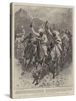 The Fighting on the Indian Frontier, with the Malakand Field Force-John Charlton-Stretched Canvas